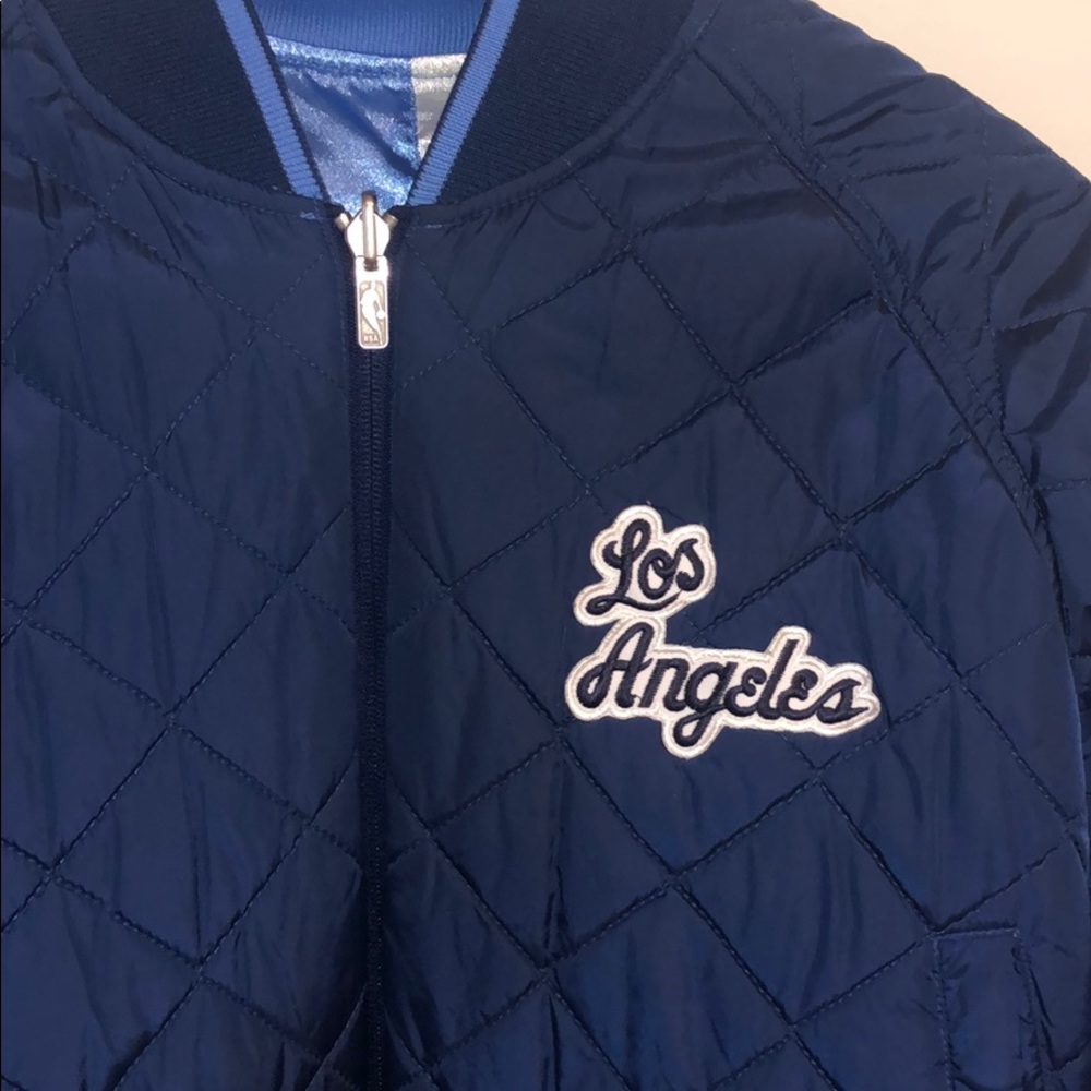 Vintage Carl Banks NBA Los Angeles Lakers Starter Jacket - Picture 5 of 16